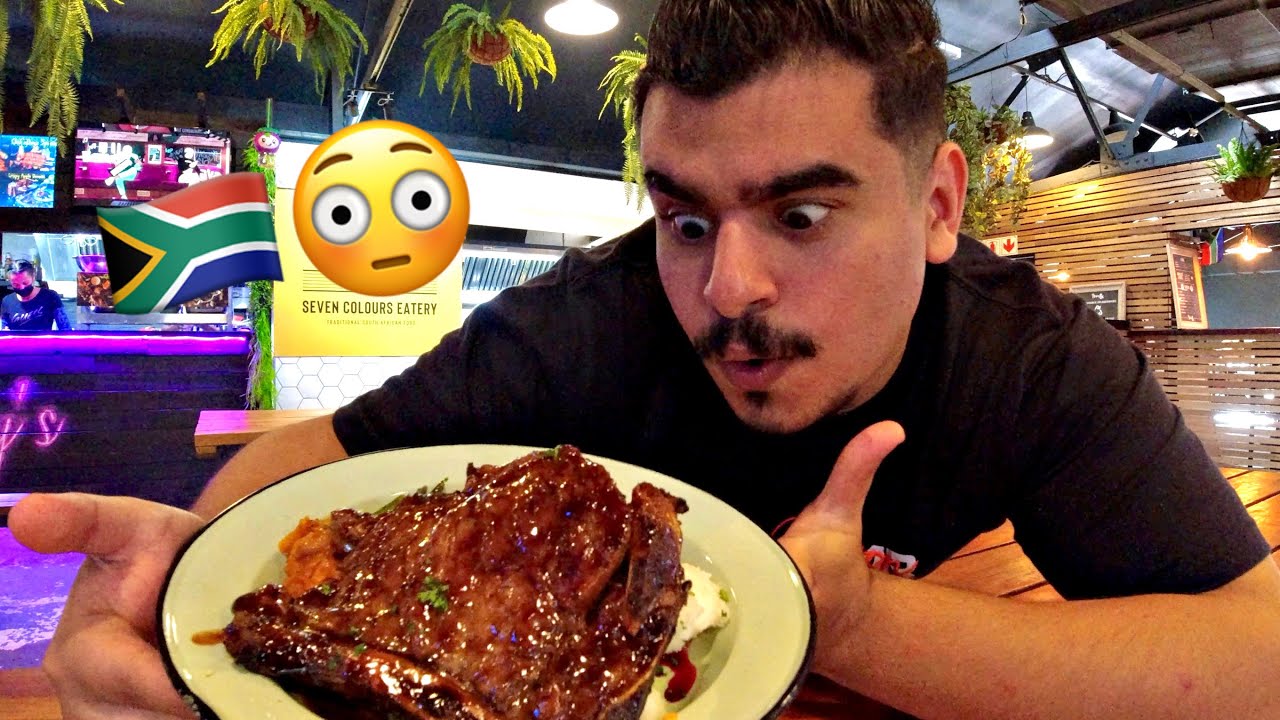 جربت الاكل الجنوب افريقي ؟؟ 🥓🇿🇦 | ( الساندوتش الضخم !! 😨🔥)