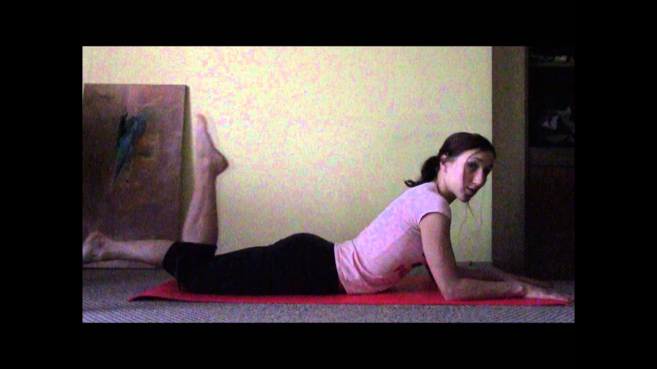 Zdrowy ręgosłup : ćwiczenie Pilates po polsku - On-Leg Kick