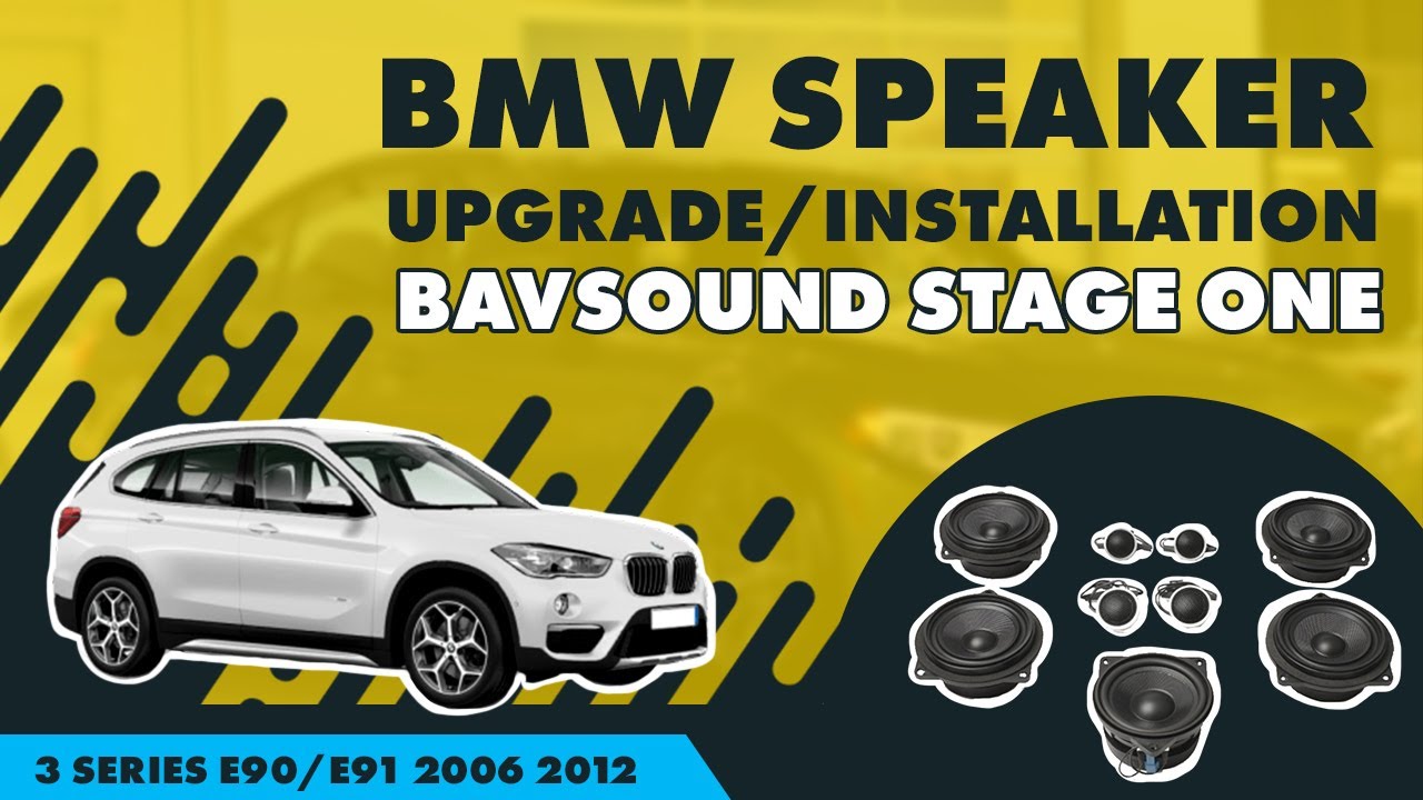 BMW Speaker Upgrade/Installation | E84 X1 (2010-2015) | BAVSOUND Stage One