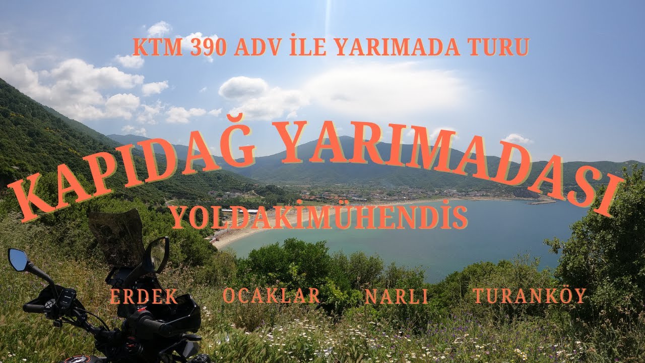 Kapıdağ Yarımadası Motosiklet Turu | Muhteşem Rota! #ktm390adventure #motosikletturu #keşfet #erdek