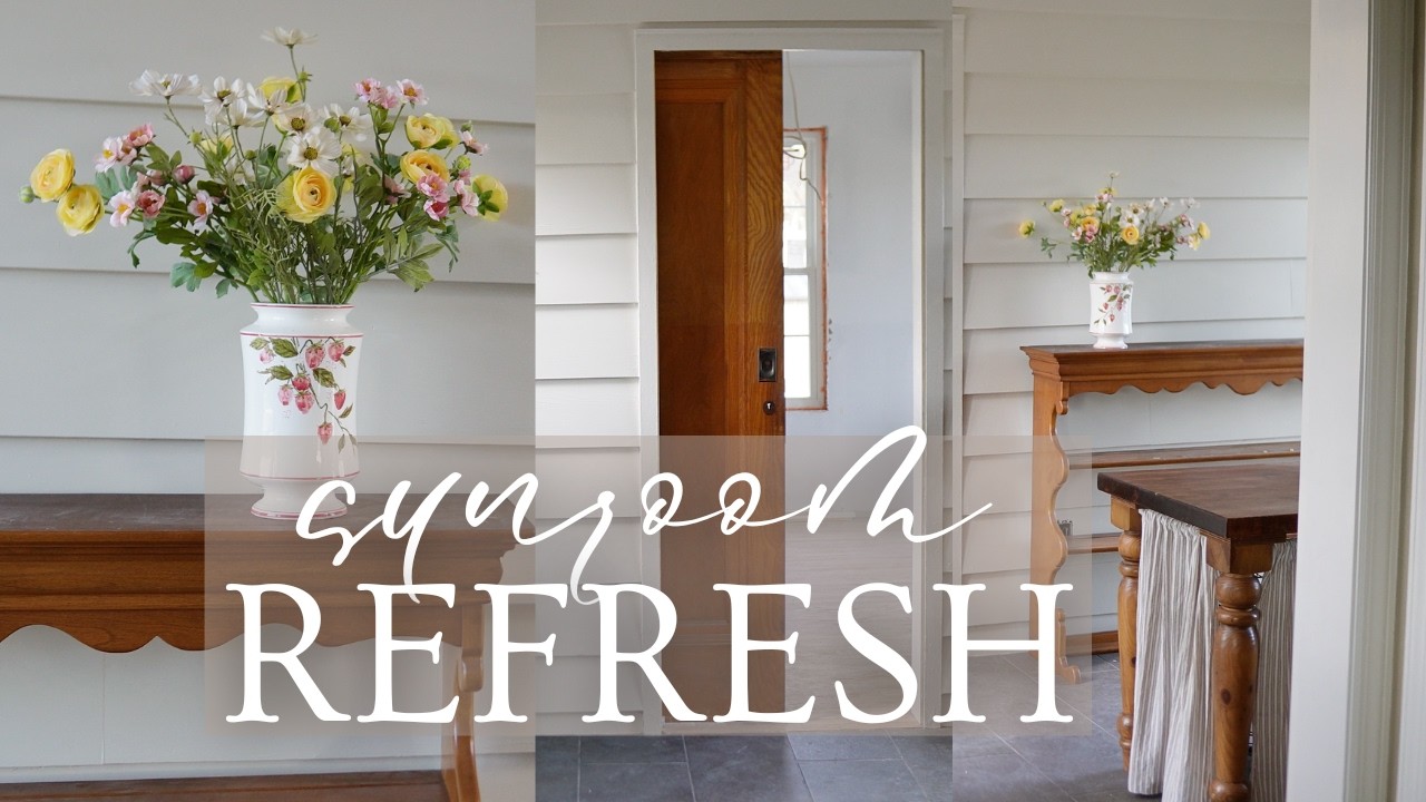 Обновление зимнего сада/прихожей + находки с Facebook Marketplace | Видеоблог о повседневной жизни