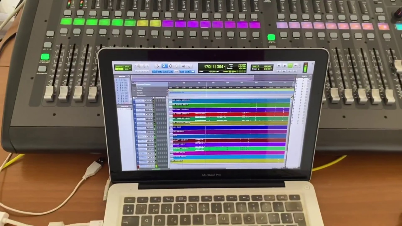 Behringer x32 conexión con protools 12 y Daw Remote.