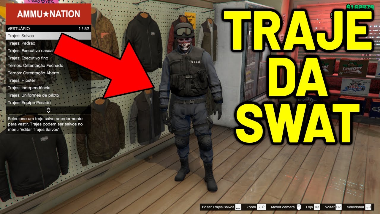 GTA V ONLINE: COMO PEGAR TRAJE DA POLÍCIA DA S.W.A.T (PS4, PS5, PC) MUITO FÁCIL E SALVAR 2021!