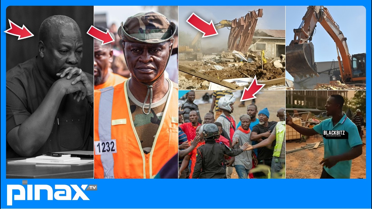 Mahama’s NDC Gov’t SLAMMED by FURIOUS Teshie Homeowners Over Demolishing— NO Compensation Guaranteed