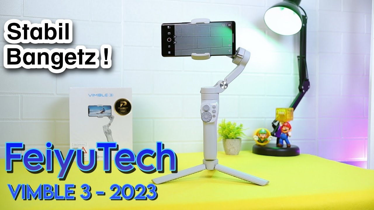 GIMBAL STABILIZER SMARTPHONE TERBAIK ?!  FEIYUTECH VIMBLE 3 REVIEW 2023