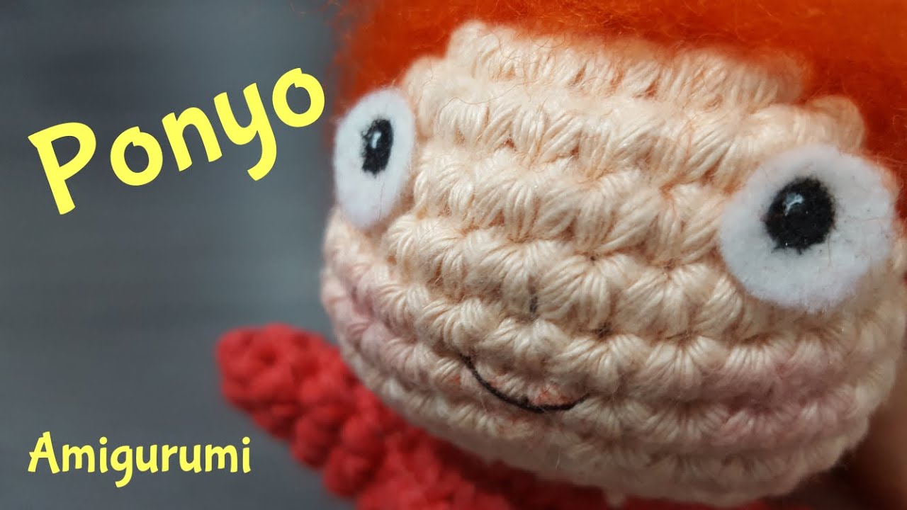 Amigurumi | PONYO crochet + needle felting