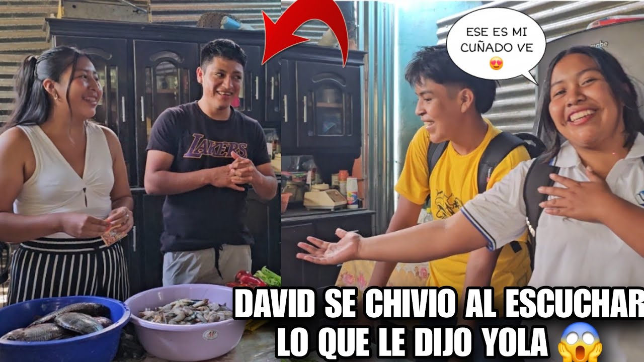 Así Reaccióno Yola Y Axel Al Ver A DAVID Cocinar Por Primera Vez 😱