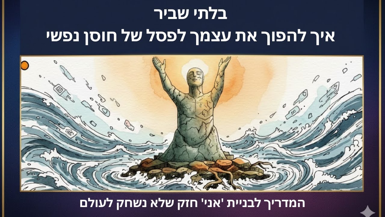 אמנות החוסן: איך לבנות את עצמך כפסל נצחי