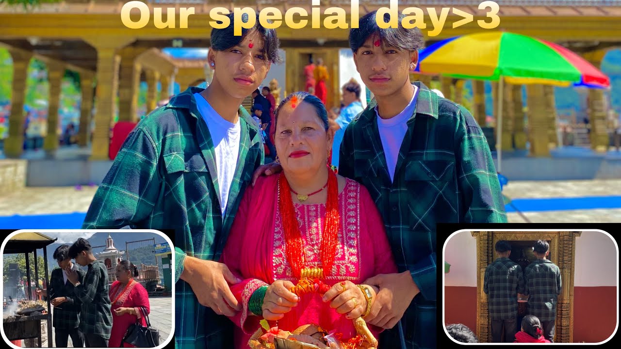 Our special Day..! /Thank you soo much mummy for giving birth to us❤️ #twinsbirthday #b2dtwins