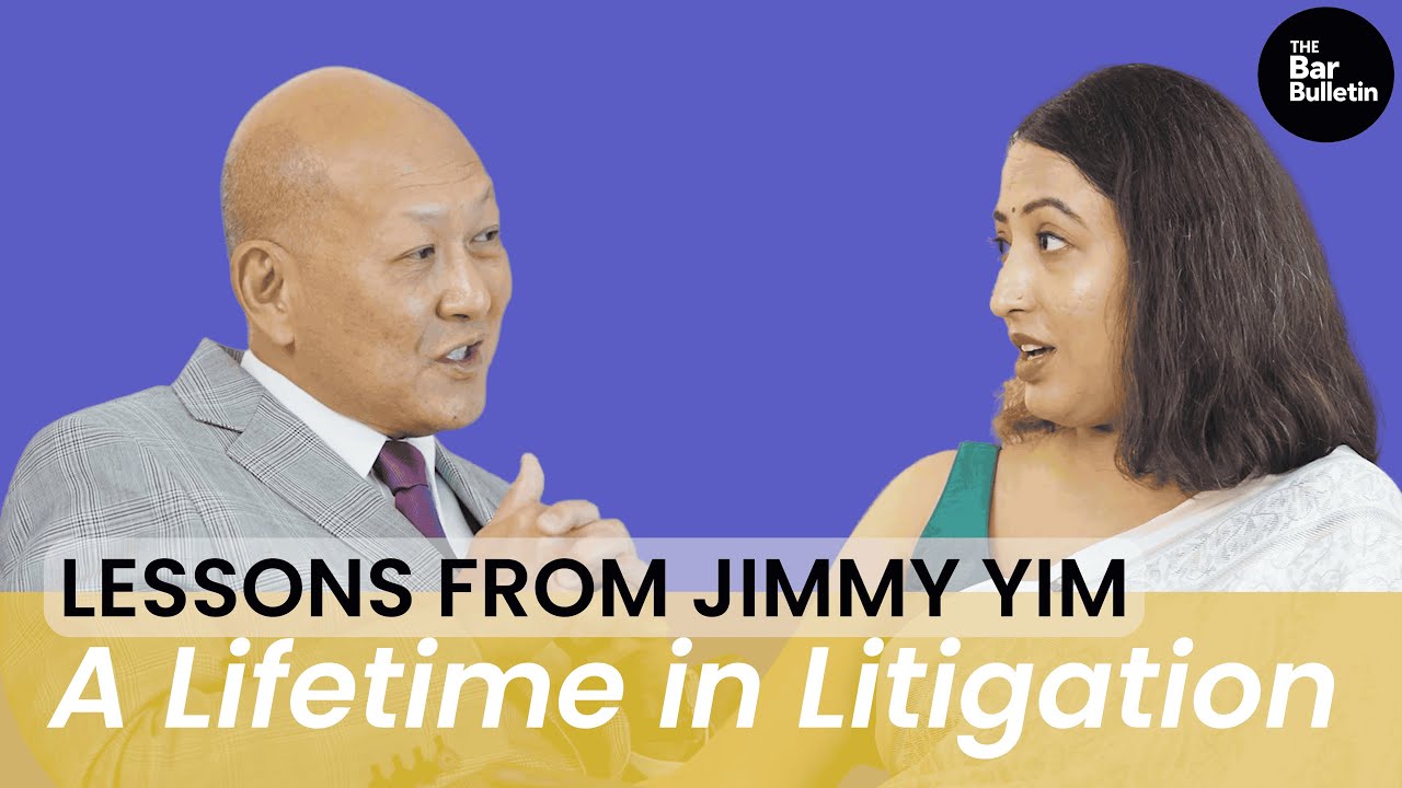 Litigation, Leadership & Legacy: In Conversation with Jimmy Yim