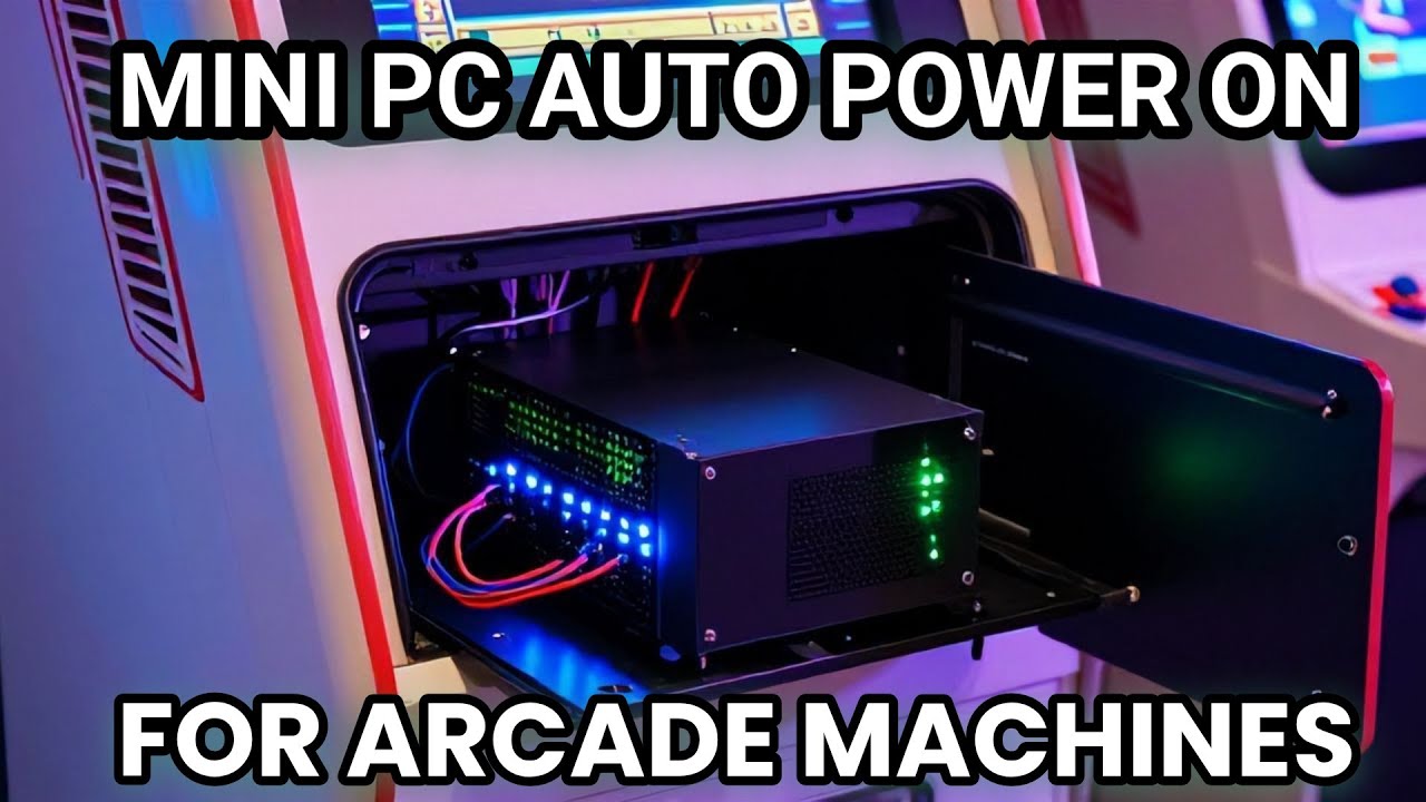 Home Arcade - Mini Pc How to Auto Power On Via Mains Switch