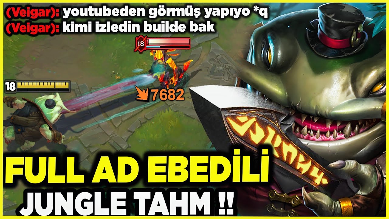 AŞIRI SAÇMA VURUYOR !! EBEDİLİ ORMAN TAHM KENCH !! | Ogün Demirci