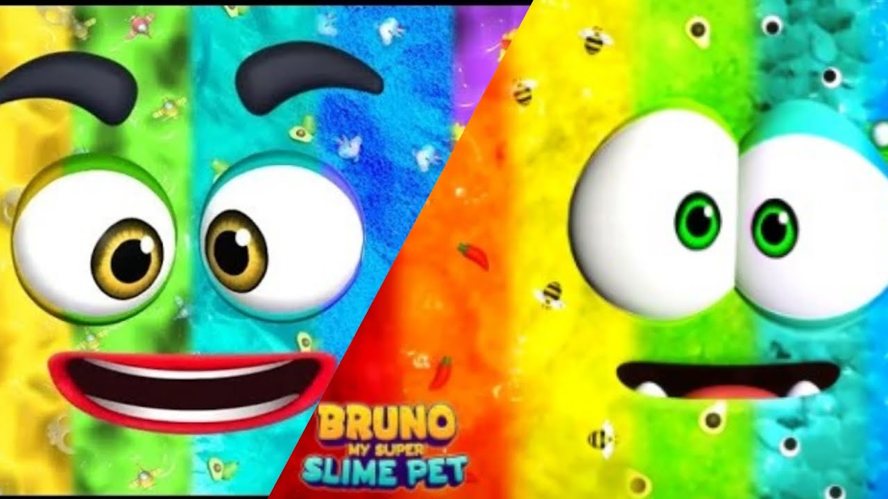 BRUNO My Talking Slime Pet Vs My Talking Slime Virtual Pet gameplay | Android game 