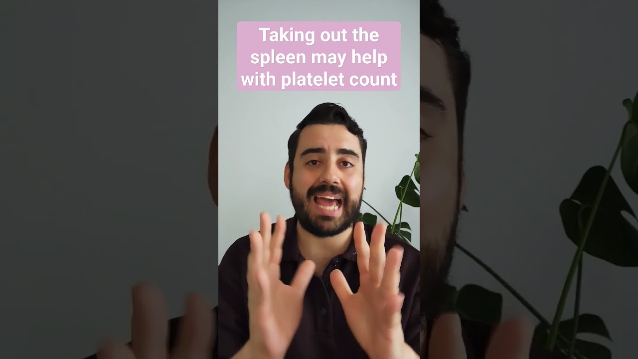Will taking out my spleen help with my low platelet counts? #shorts