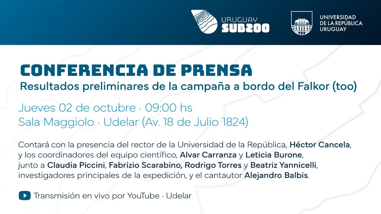 Conferencia de prensa: Uruguay SUB200