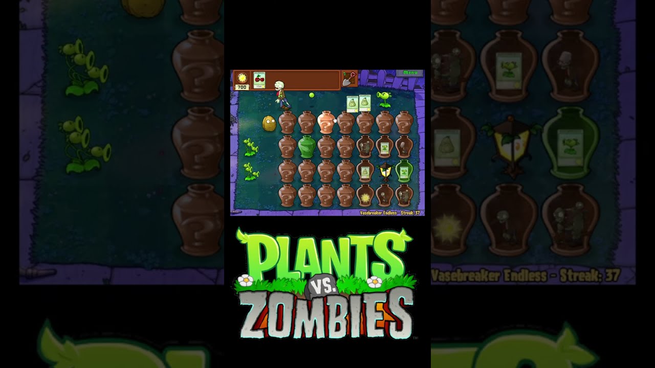 🔴LIVE! PvZ Vasebreaker Endless! Streak 37-end!