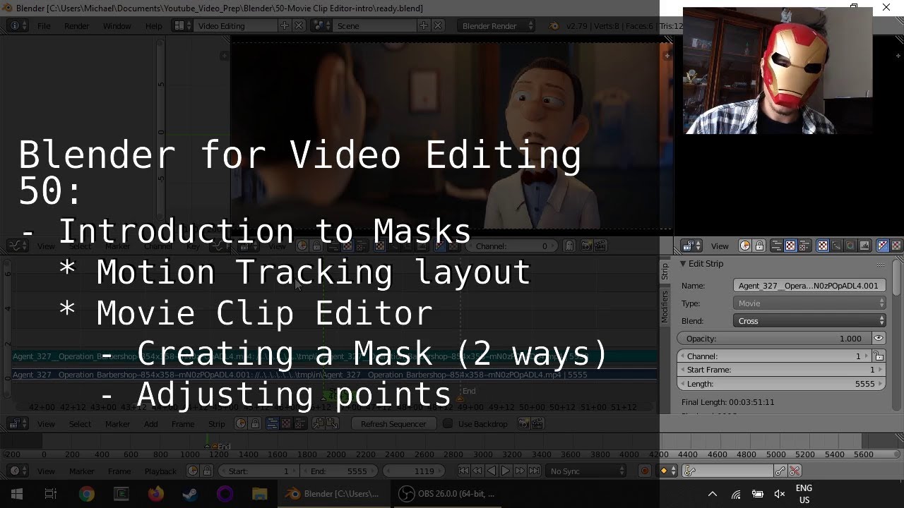 Creating Masks in Blender's Movie Clip Editor (50)