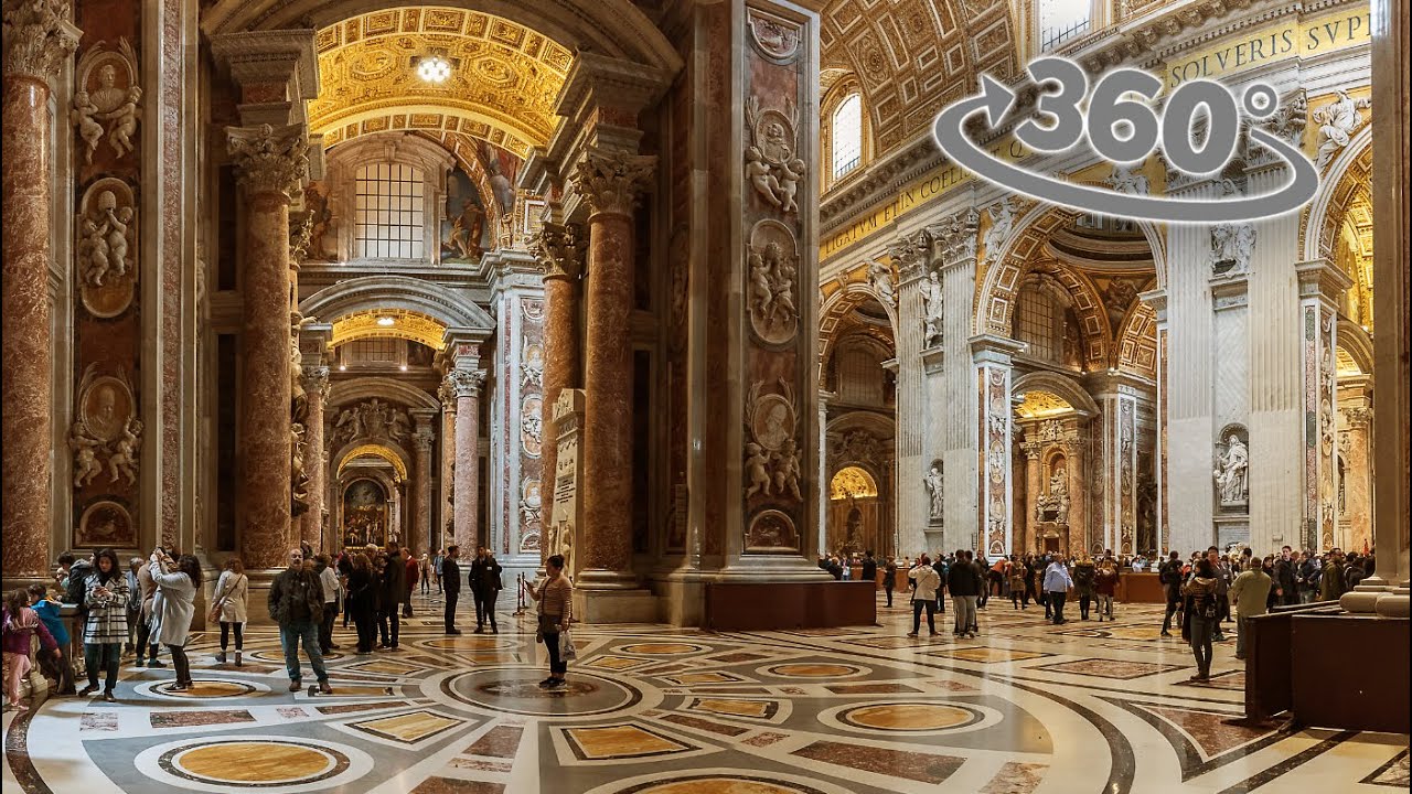 Basílica de São Pedro 360º - Vaticano | Roma | Itália
