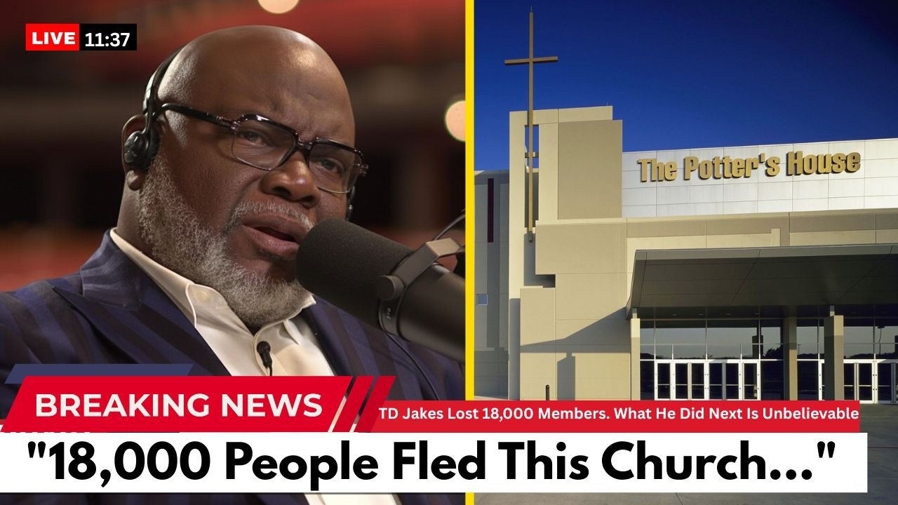 Церковь TD Jakes рушится — 18 000 человек погибли, и болезнь быстро распространяется.