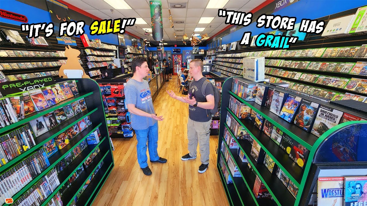 Toured A Game Store! It Had THIS GAMECUBE Game!