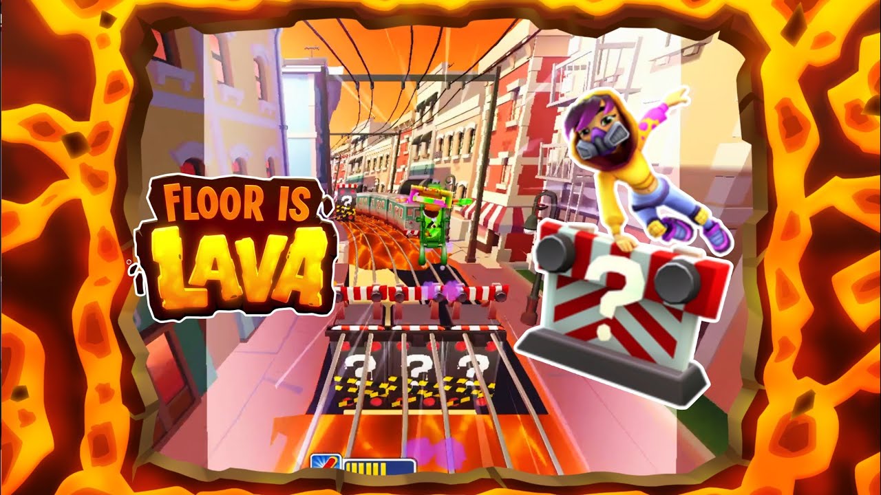 SUBWAY SURFERS MYSTERY HURDLES 🚧 in SUBWAY CITY FLOOR IS LAVA 🌋 SUBWAY SURFERS SAN FRANCISCO 2024