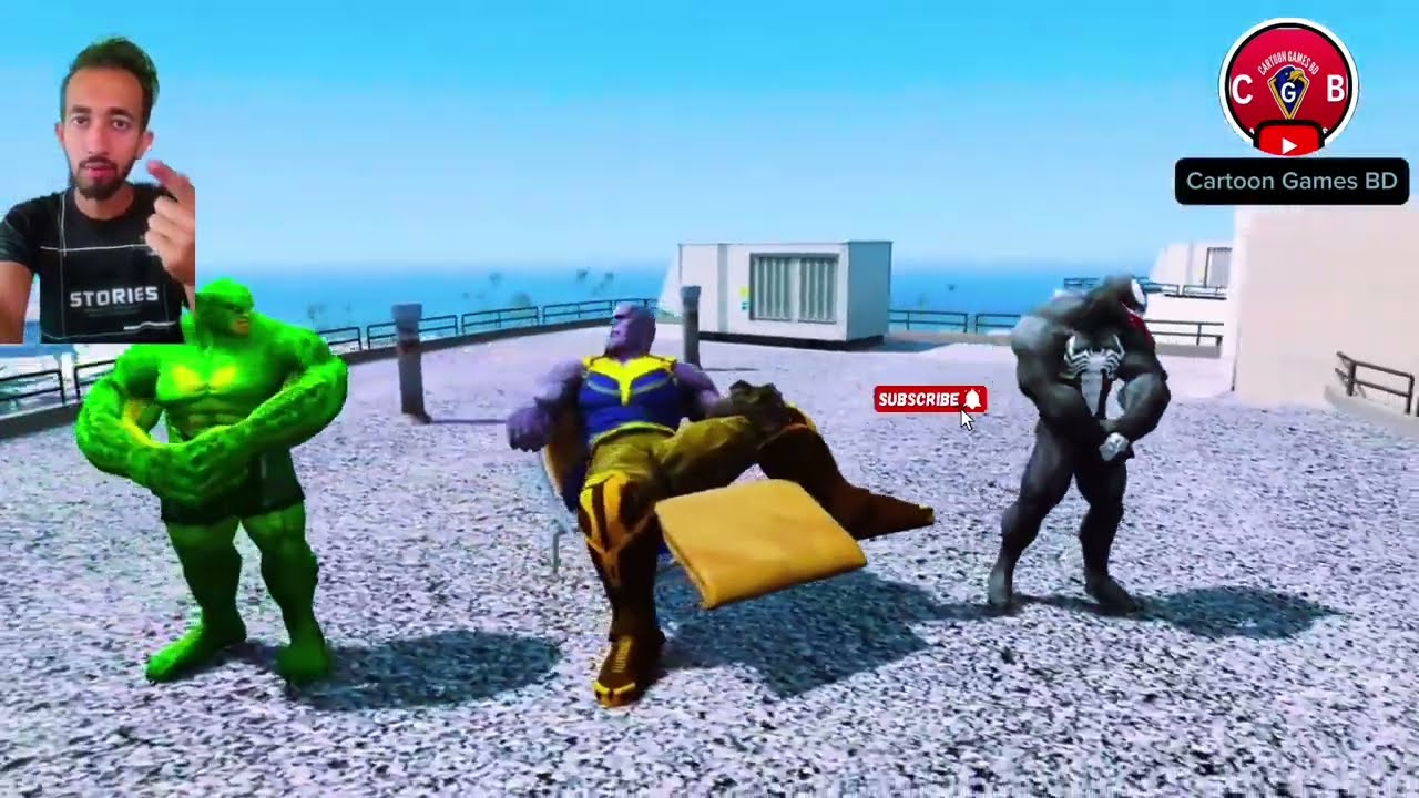 GTA:-5 Spider Hulk Strikes Back Revenge on 🤯 