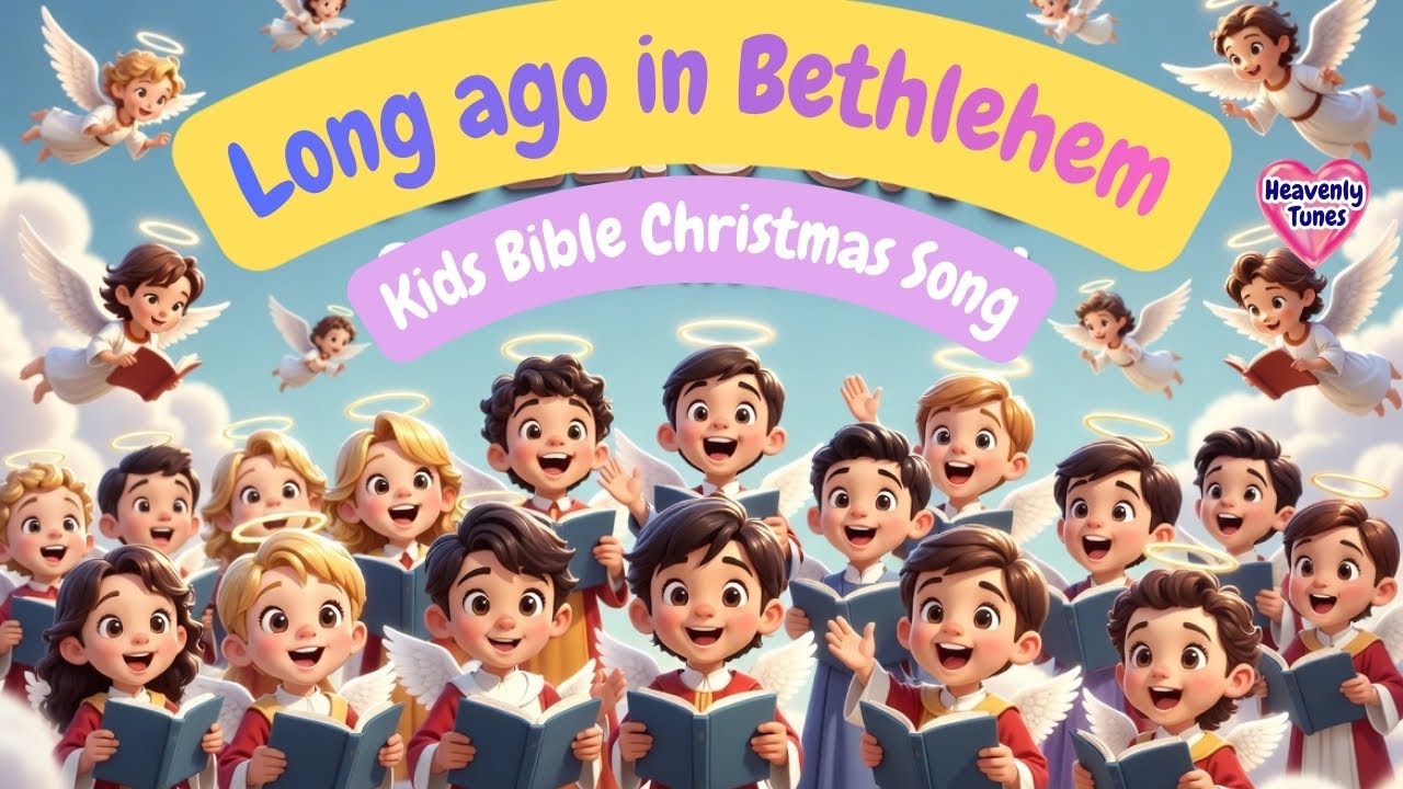 Long Time Ago in Bethlehem | Christmas Bible Song for Kids | Jesus Christ Is Born