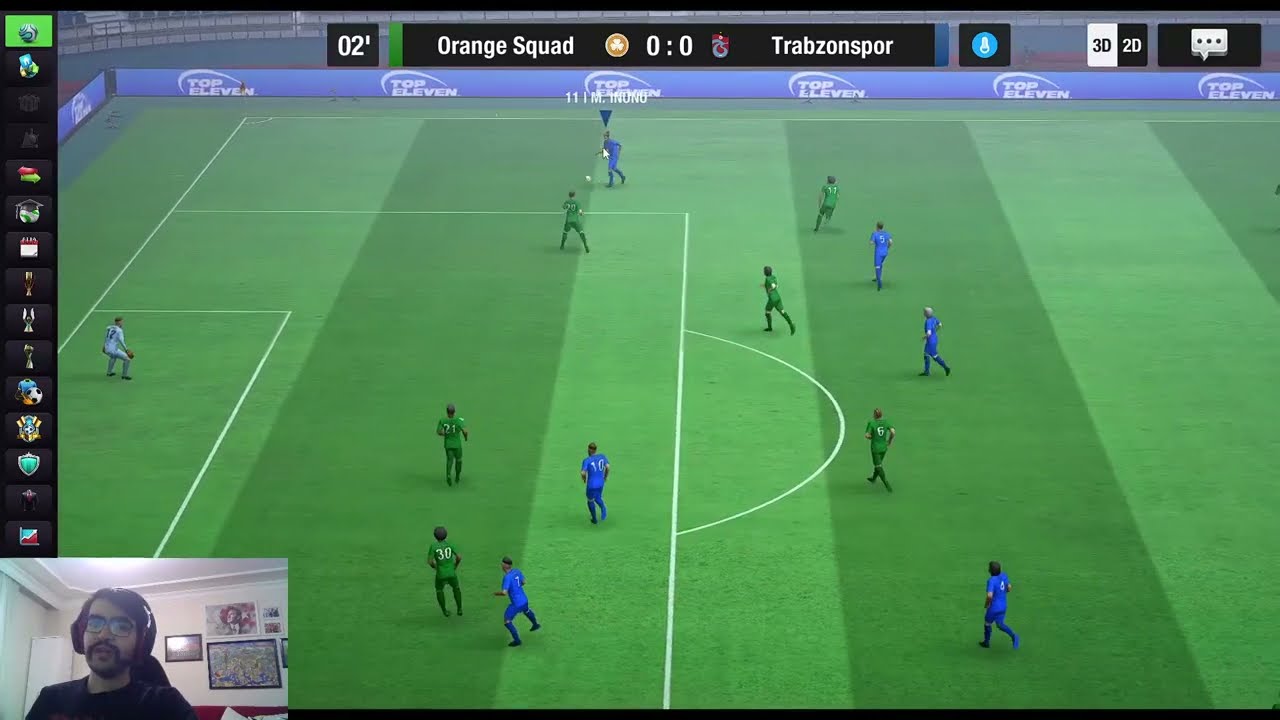 Top Eleven Mutant Rakip ile Federasyon Maçı (4-5-1 vs 3-1-3-2-1)