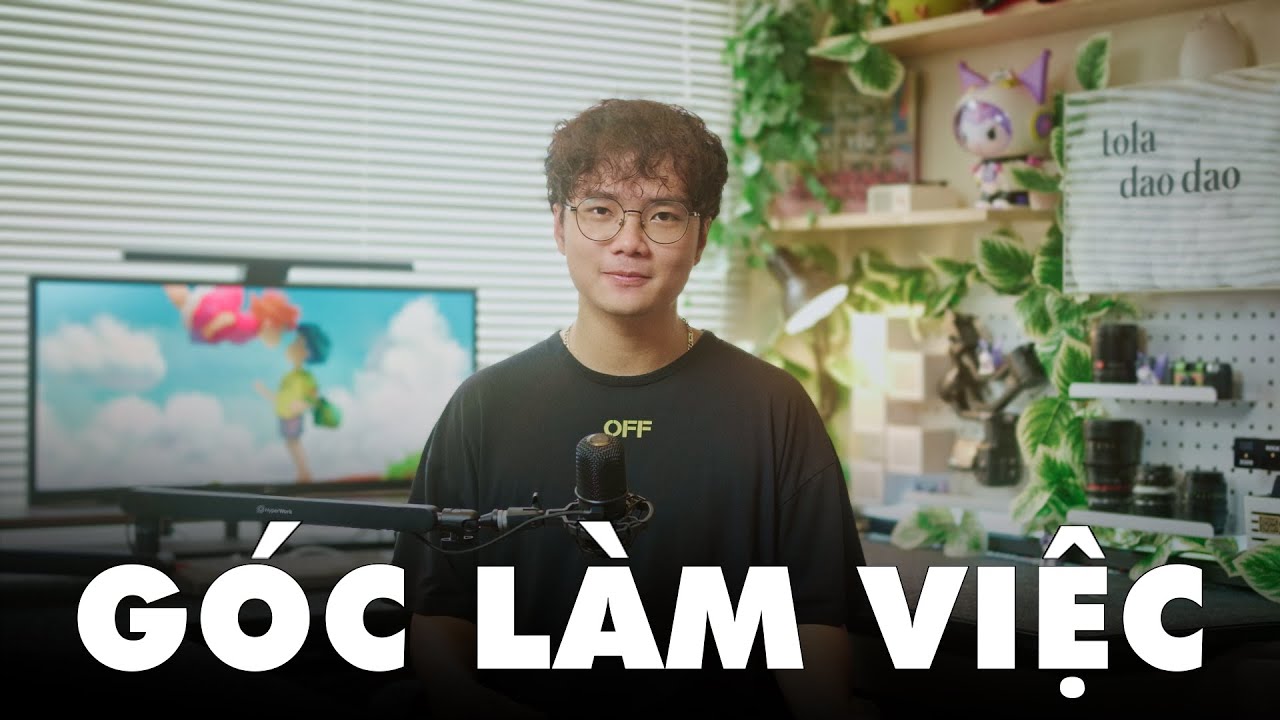 Setup GÓC LÀM VIỆC ĐƠN GIẢN : 10 Món đồ rẻ, hiệu quả và đa dạng cách dùng