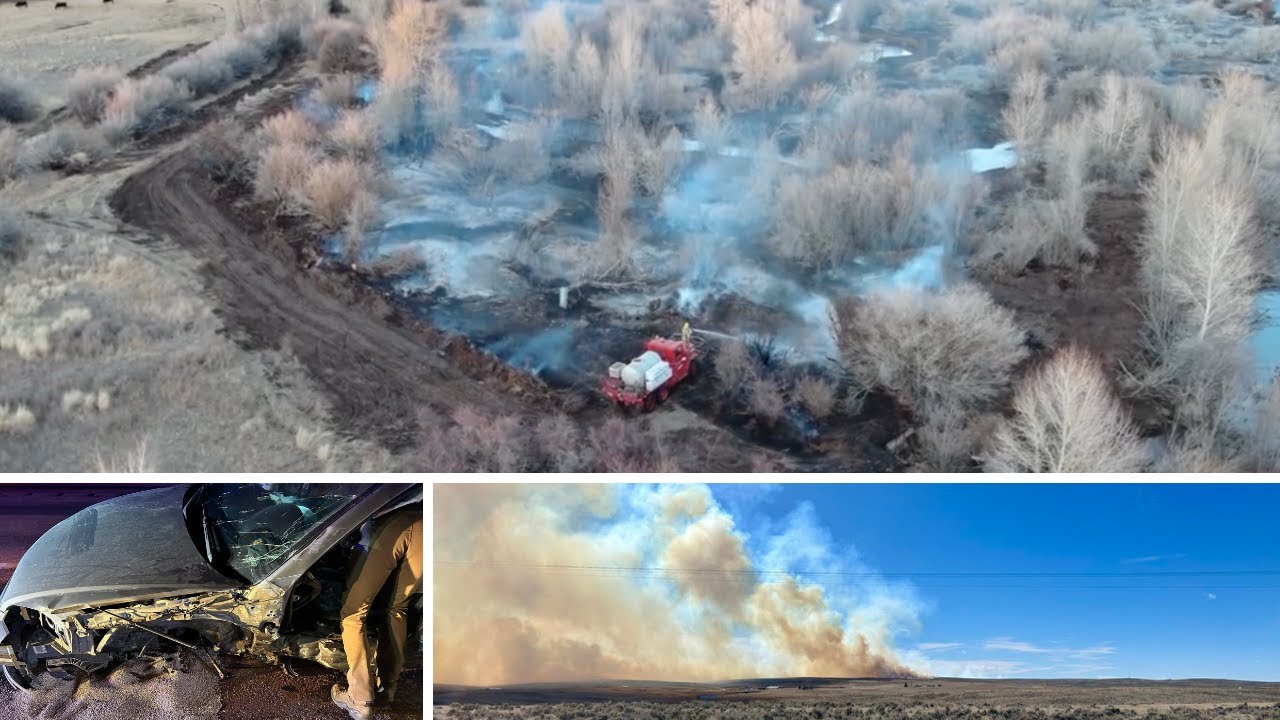 AROUND WYOMING: DUI, Porcupine Creek Fire and Snowplow Crash!