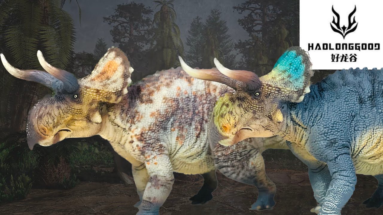 Haolonggood Nasutoceratops Review!! Both Versions!! GR Toys