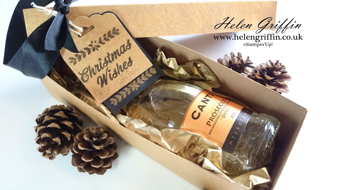 Christmas In July DAY 1 | Mini Champagne/Wine Gift Box