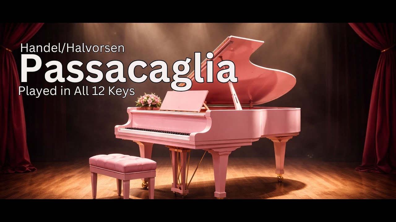 What Does Handel/Halvorsen’s Passacaglia Sound Like in All 12 Minor Keys?