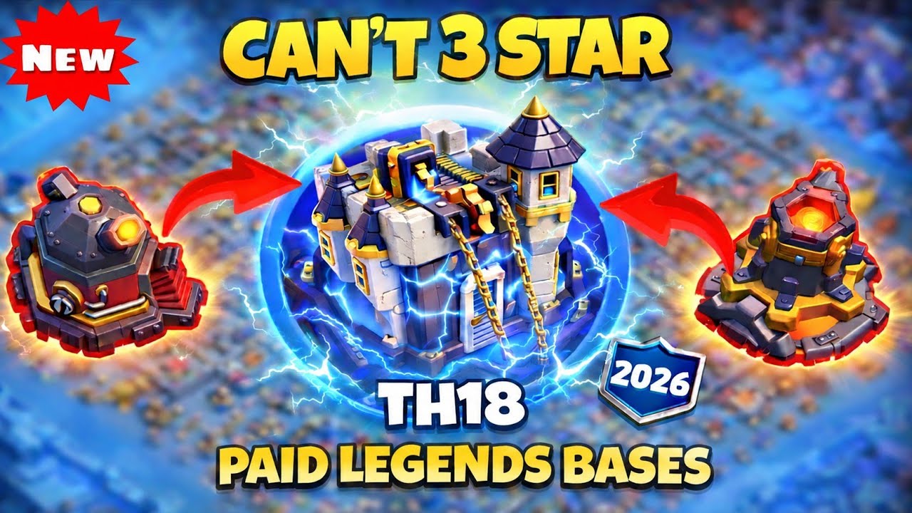 TH18 UNSTOPPABLE WAR BASE 😱 99% FAIL PROOF! (World&rsquo;s Best?) Clashofclans 2026