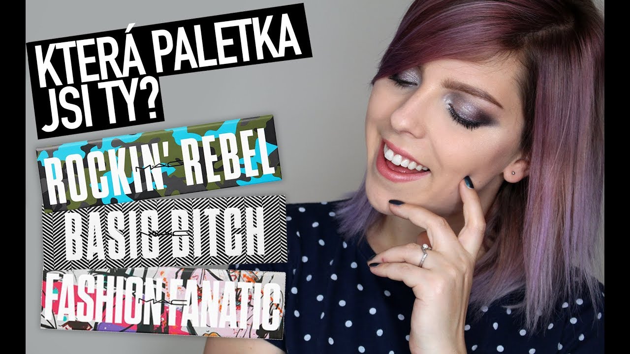 MAC Personality Paletky Loutorial + Recenze | 5 looků