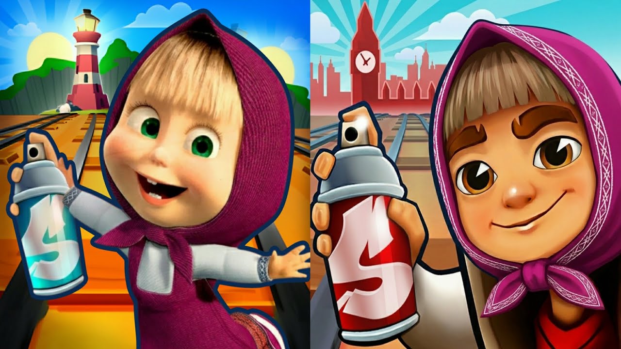 Subway Surfers London 2026 Pride Jake vs Subway Masha Run Gameplay HD!!!