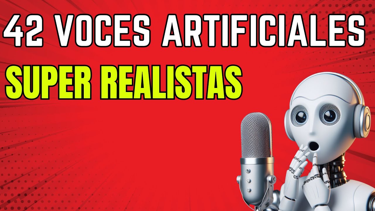 Mejores VOCES Artificiales SUPER REALISTAS de ELEVENLABS.