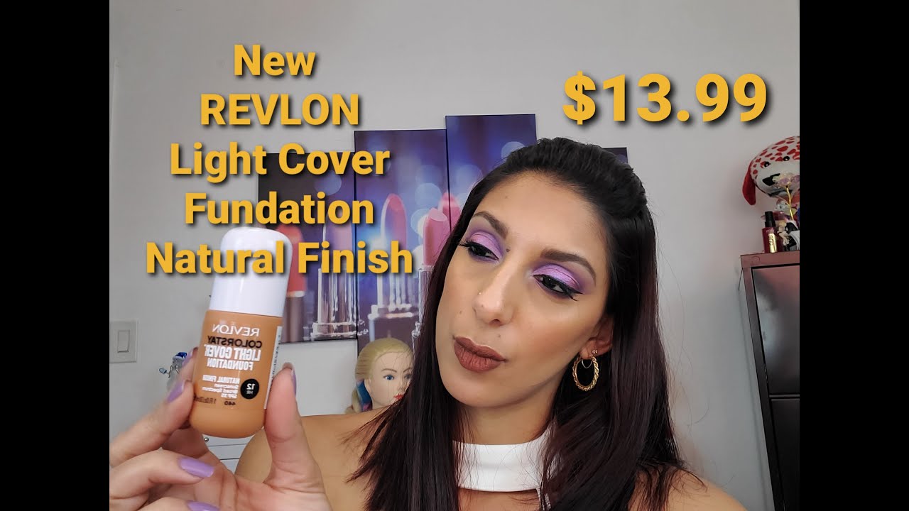 Nueva Base de Maquillaje. REVLON Colorstay Light Cover Foundation. A prueba por 10 horas.