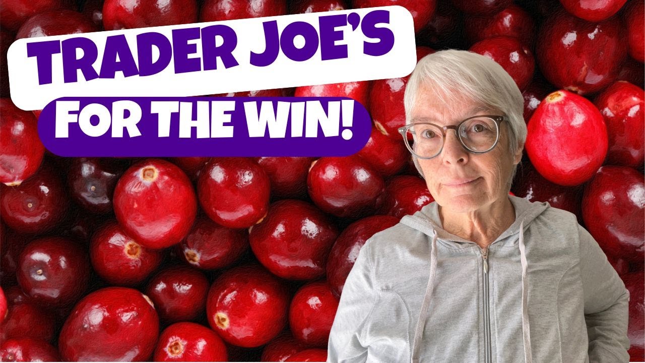 Making Cranberry Sauce Without the Package Directions -- Trader Joe's