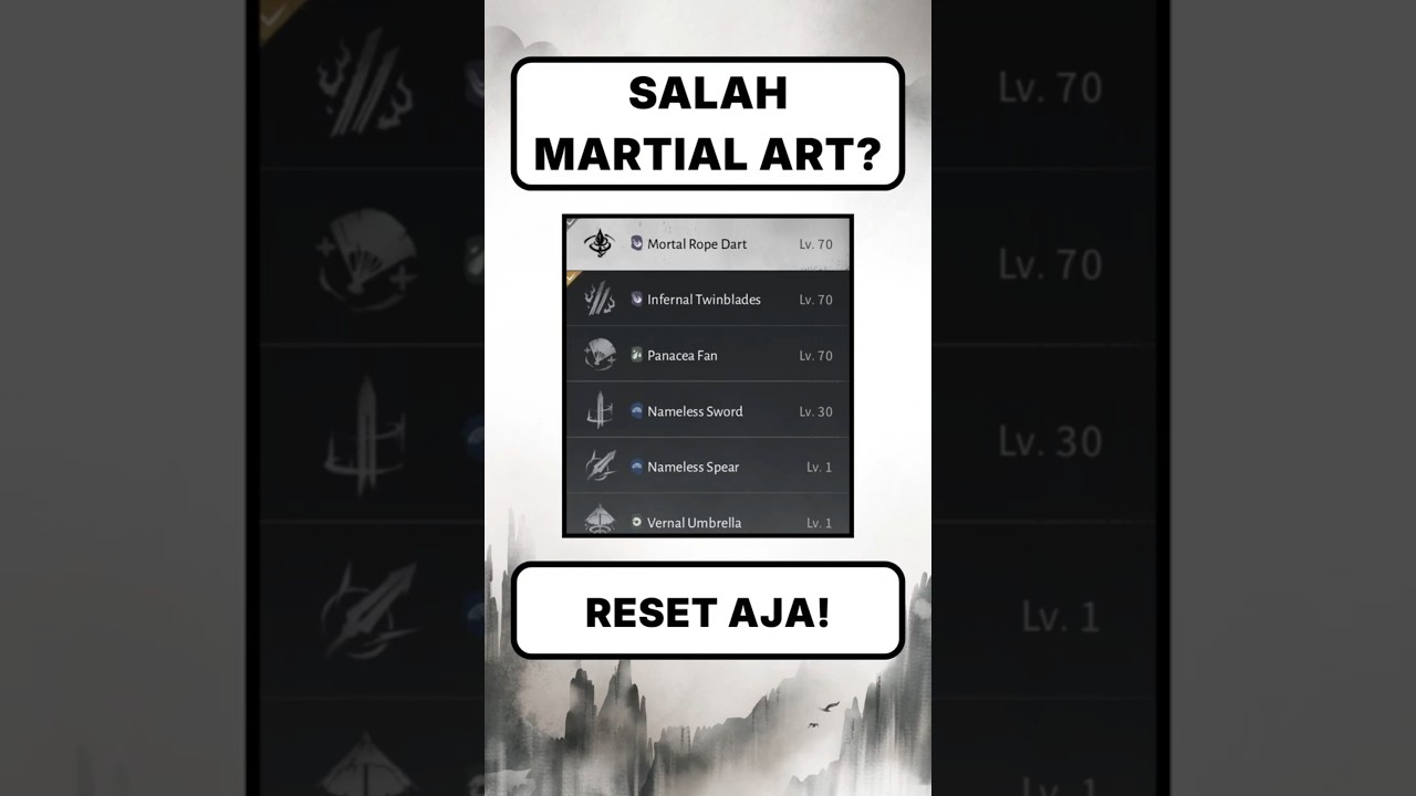 Salah Pilih Martial Art? Reset Aja! | Where Winds Meet