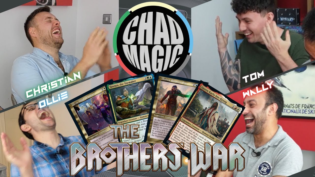 BROTHERS' WAR EDH GAME! QUEEN KAYLA v TAWNOS v MISHRA, EMINENT ONE v URZA, CHIEF ARTIFICER COMMANDER