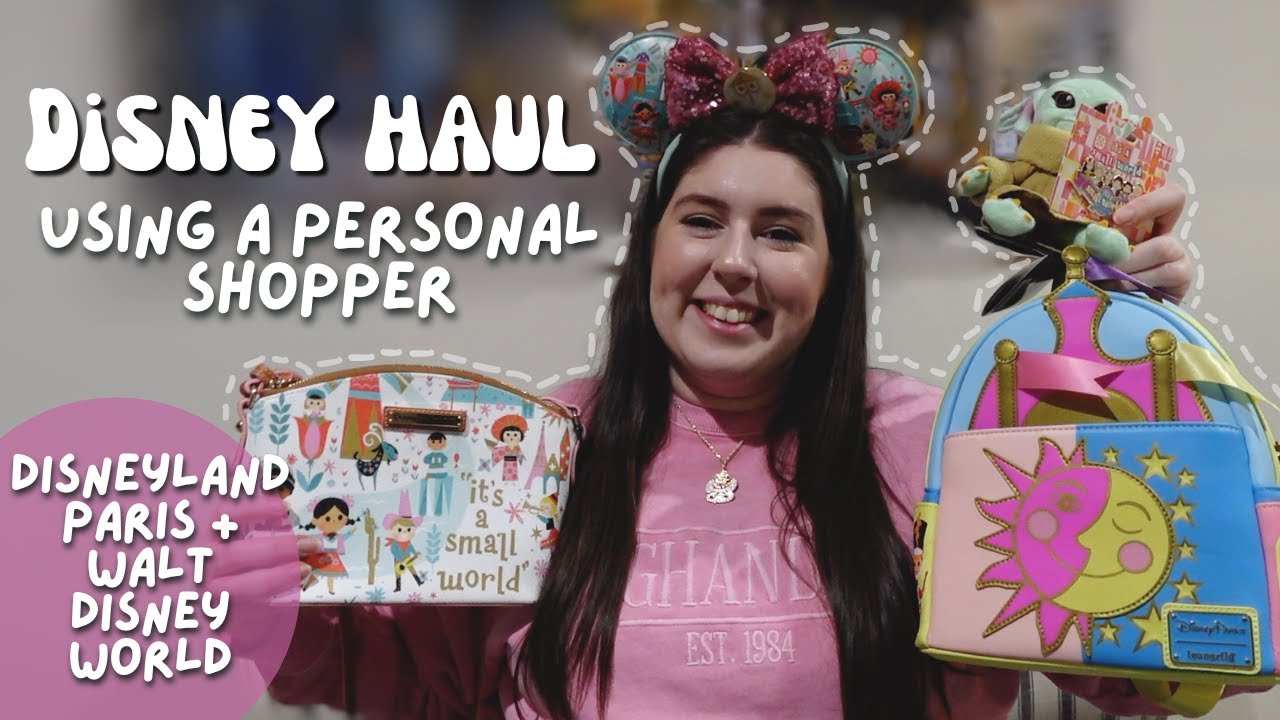 Disney Parks HAUL with a PERSONAL SHOPPER 🛍️ Review & How to  ✨