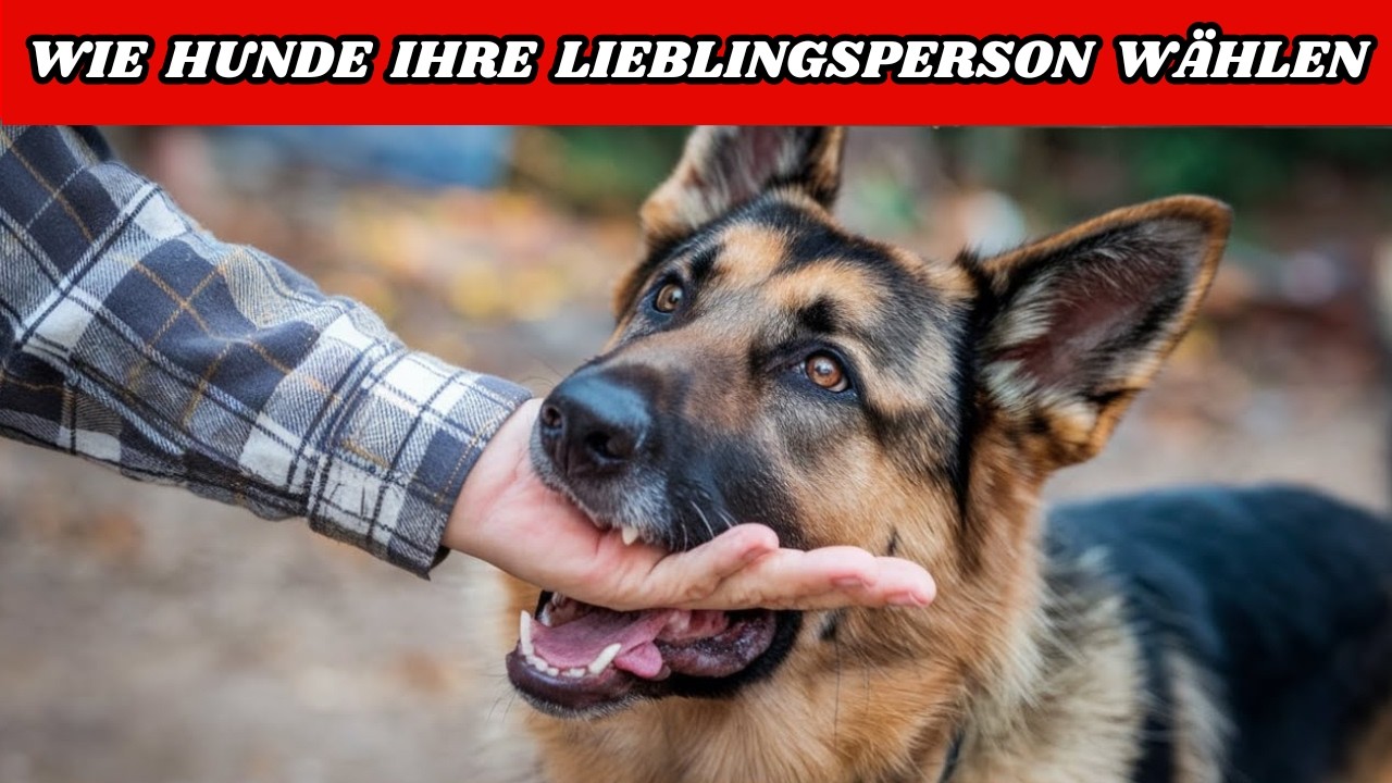 Wie Hunde ihre Lieblingsperson auswählen!