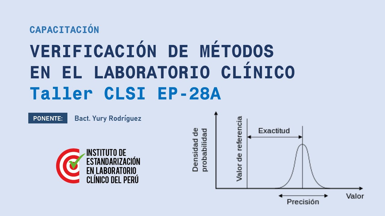 CLSI EP-28A (Taller) Evaluación de Protocolo de verificación