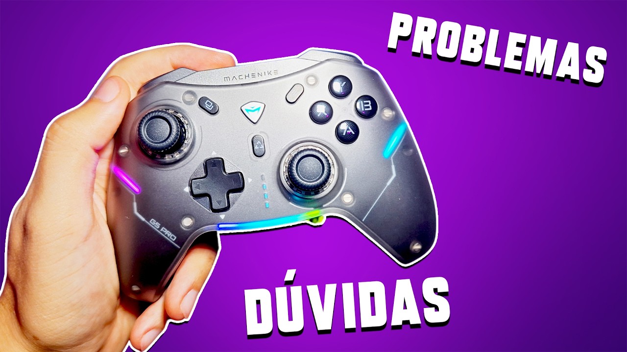 CONTROLE MACHENIKE G5 PRO - Configurando sem o Software e Resolvendo Problemas