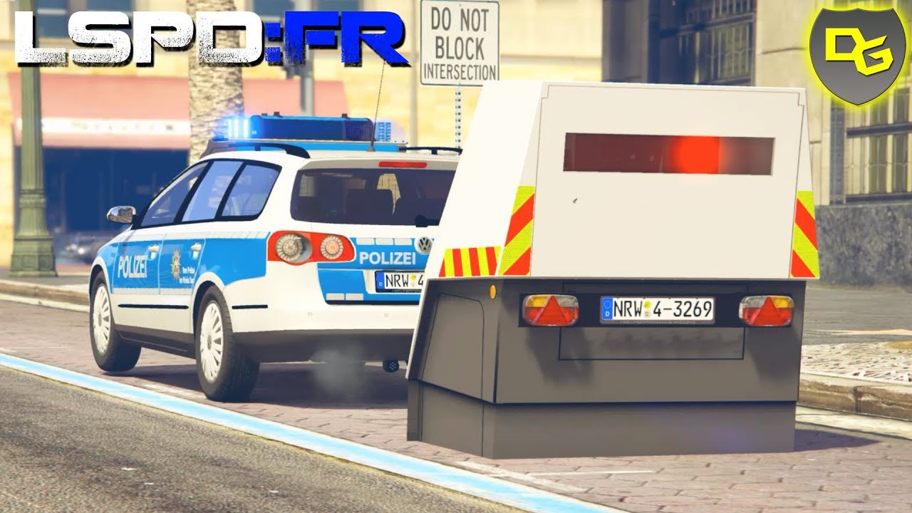 Mobiler BLITZER im Dienst! 📸 GTA 5 LSPD:FR #207 - Daniel Gaming - Deutsch