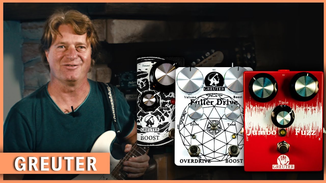 Greuter Audio: Fuller Drive, Boost V2, Jumbo Fuzz