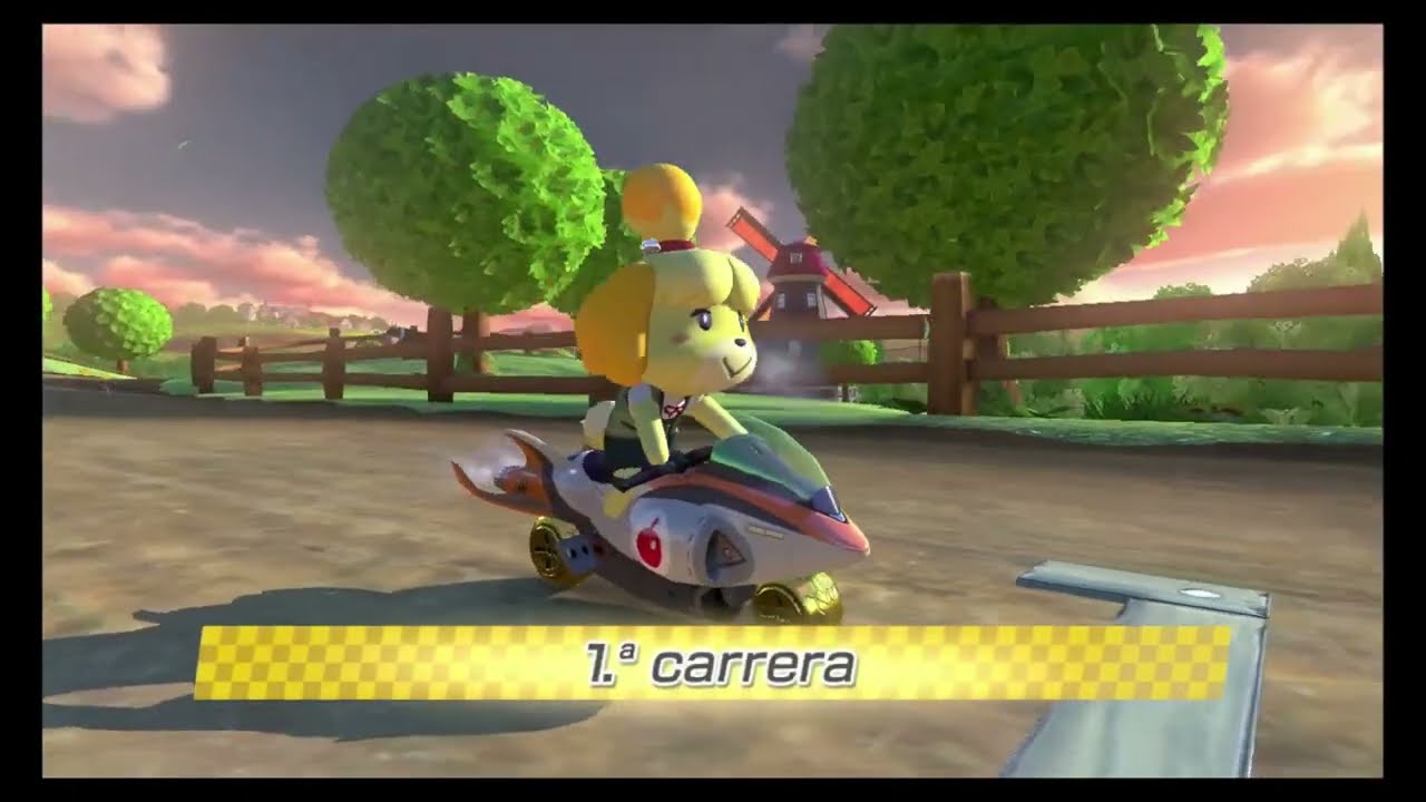 Mario Kart 8 Circuito Pradera Mu-Mu