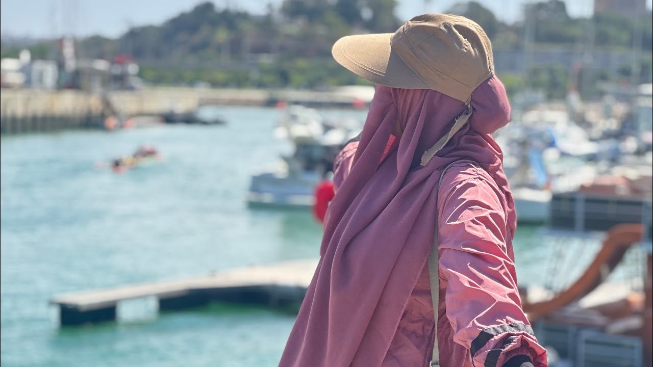 درت النقاب 🧕🏻اجيوا تجربوا معايا كاياك فسلا activité kayak marina sale 🚣🚣‍♂️🚤🛶
