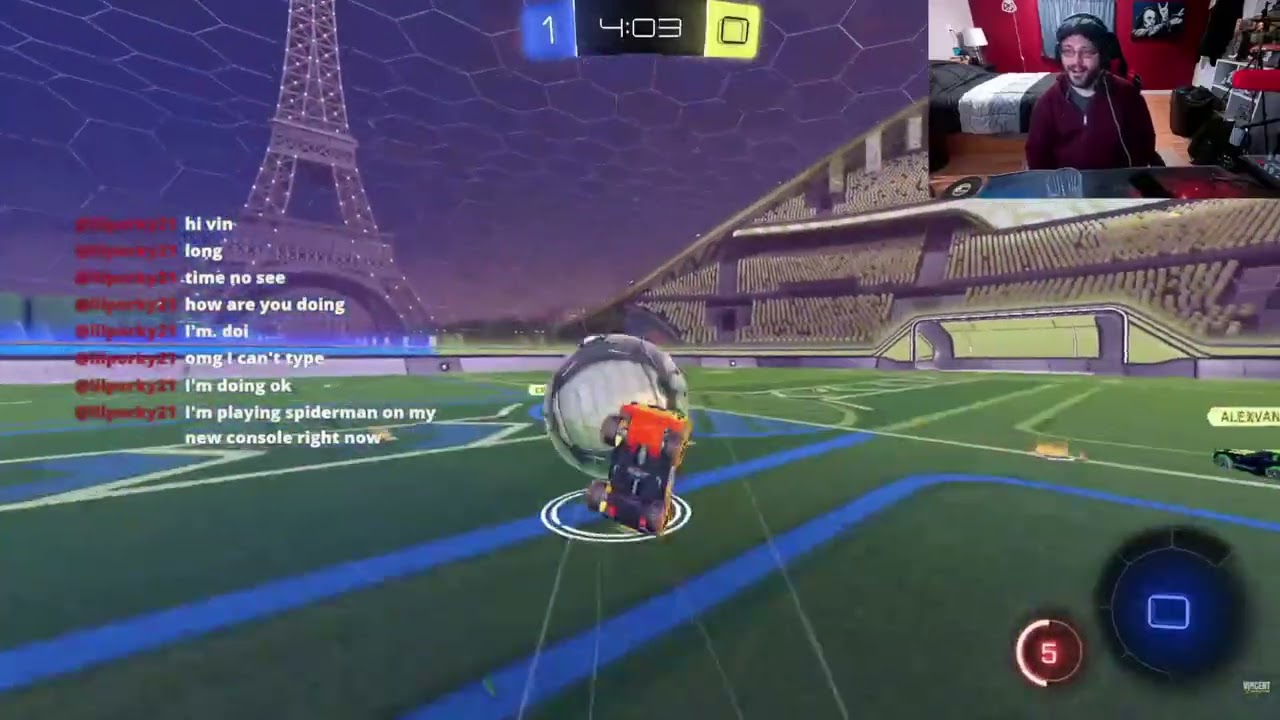 My Most Awesome Boxing Glove Save In Rocket League!